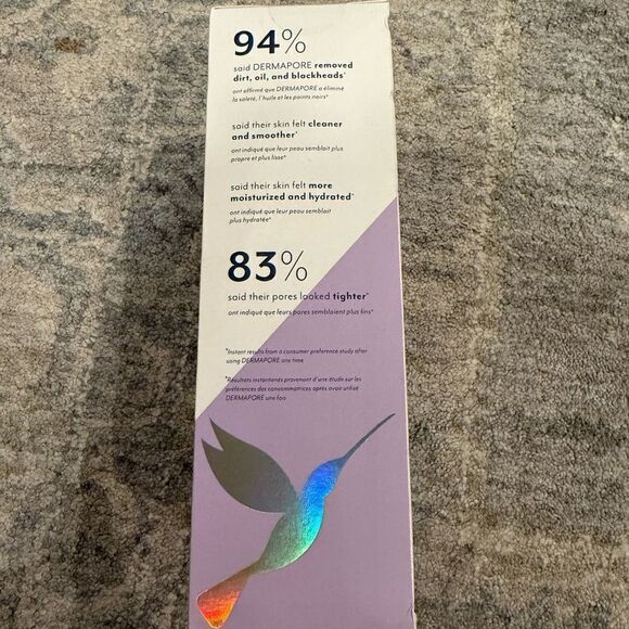 NWT Dermaflash DERMAPORE+ Ultrasonic Pore Extractor & Serum Infuser - Picture 4 of 6